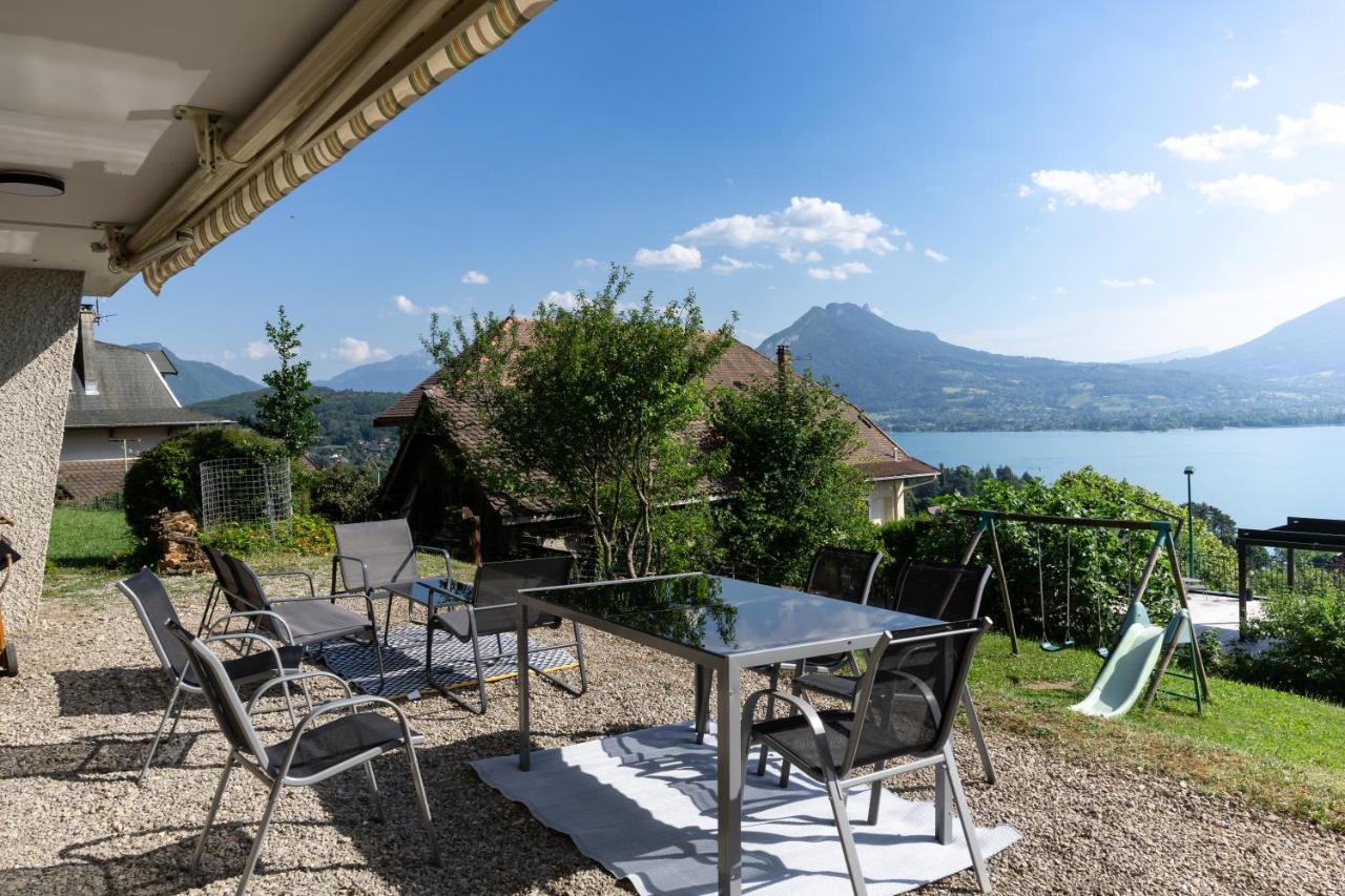 T3 Avec Vue Sur Le Lac D'Annecy Daire Veyrier-du-Lac Dış mekan fotoğraf