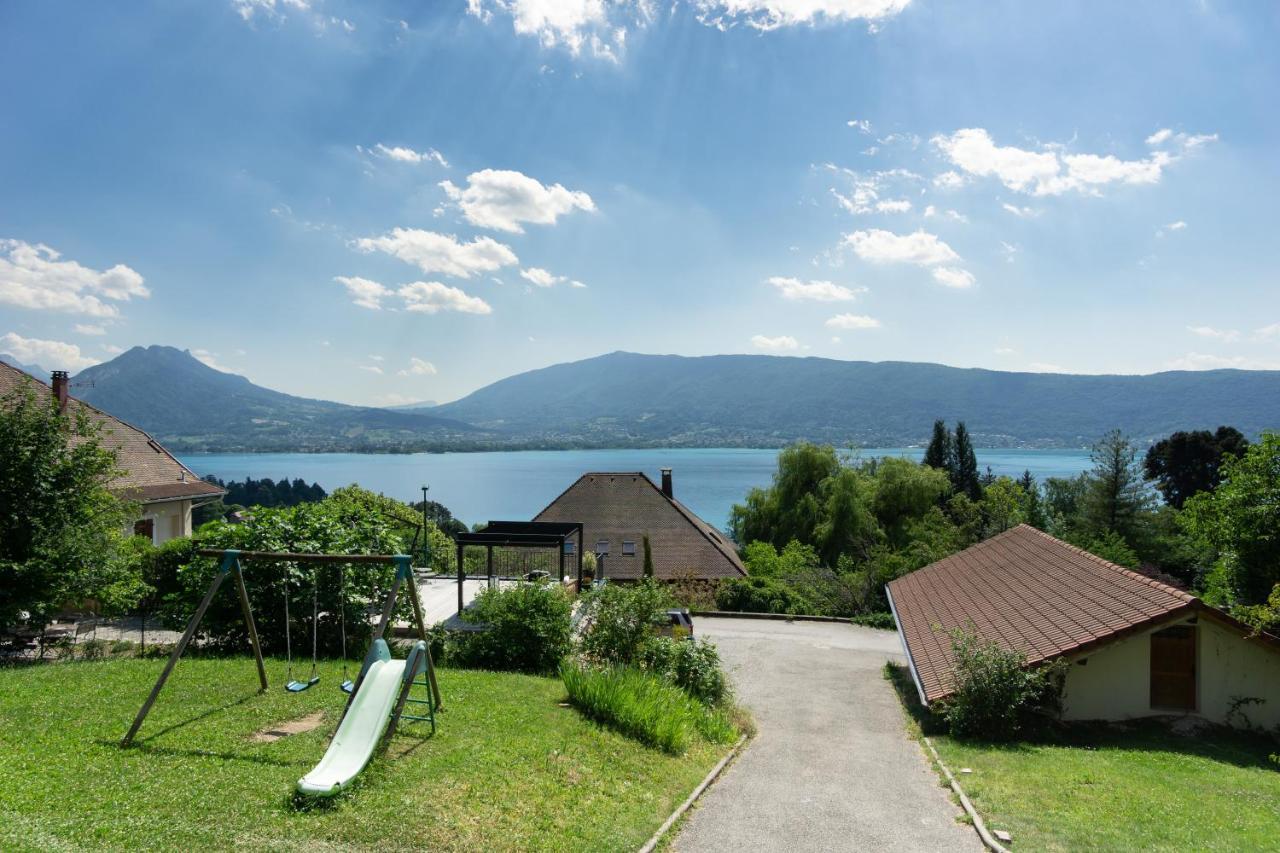 T3 Avec Vue Sur Le Lac D'Annecy Daire Veyrier-du-Lac Dış mekan fotoğraf